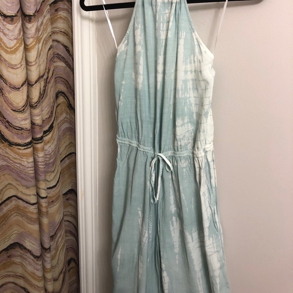 TIE DYE JUMPSUIT W/ OPEN BACK - Picture 6 of 6